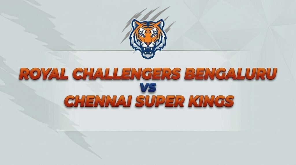 royal challengers bengaluru vs chennai super kings match scorecard