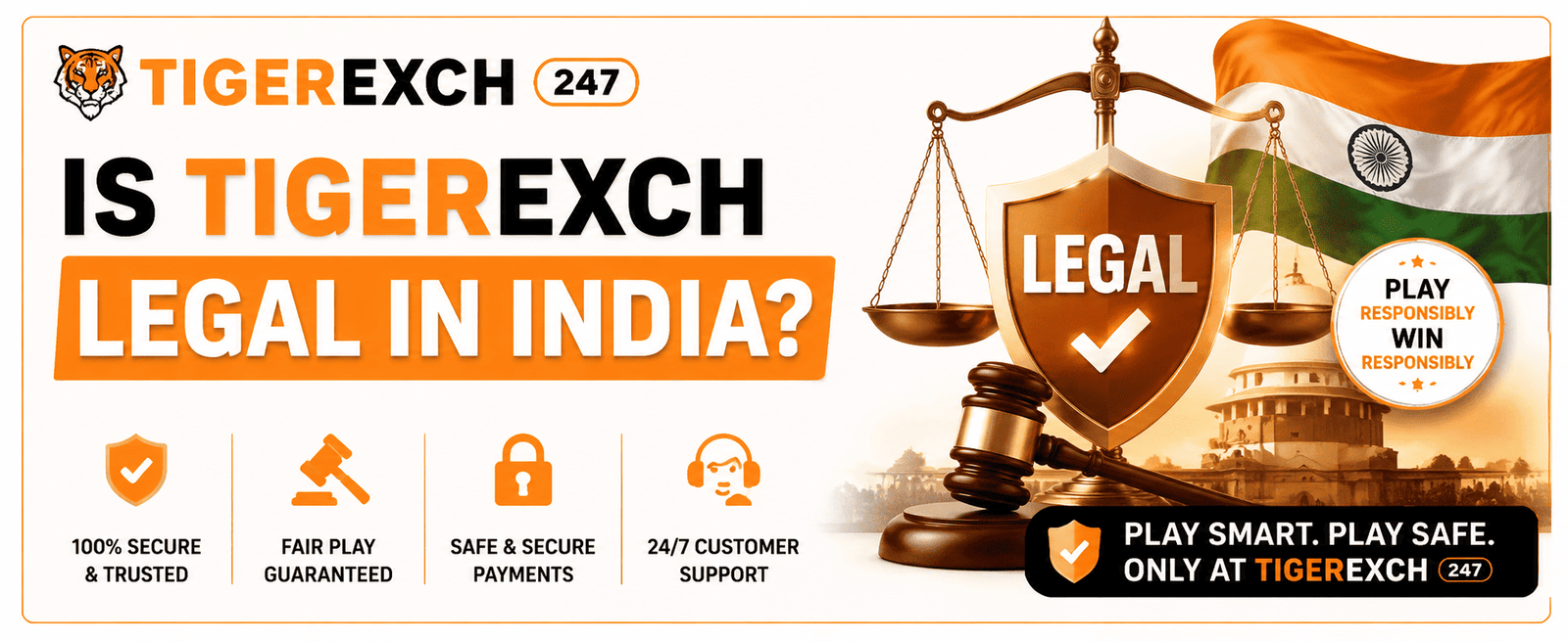 Is Tigerexch legal in India licensing information